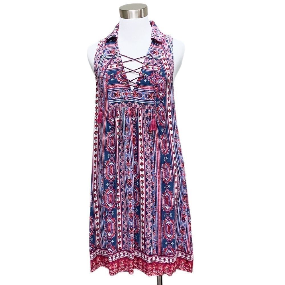 Patrons of Peace sleeveless dress NWT